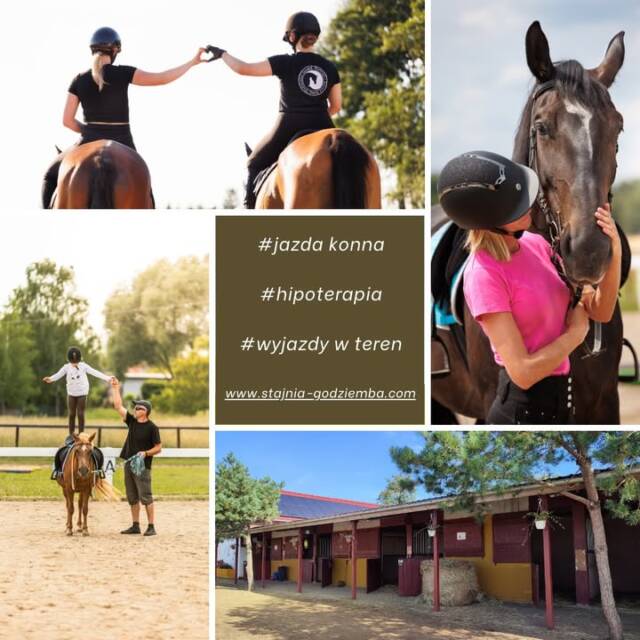 Od lat uczymy jazdy konnej – z pasją, cierpliwością i radością.
W Stajni Godziemba przekazywanie wiedzy o koniach to coś więcej niż praca – to nasz sposób na życie.
Cieszy nas każdy postęp naszych podopiecznych, każda nowa umiejętność, każdy uśmiech po udanym treningu.
Tworzymy atmosferę, w której dzieci uczą się z przyjemnością i rosną w pewność siebie.

www.stajnia-godziemba.com