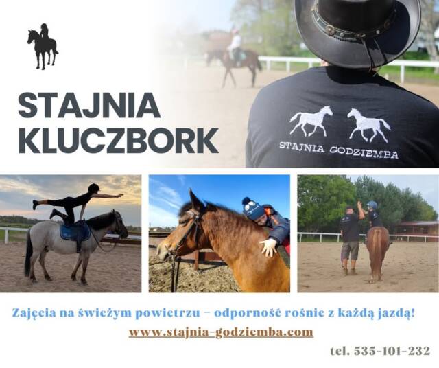 Równowaga w siodle to równowaga w życiu.
Jazda konna wymaga skupienia, spokoju i uważności. Dzięki niej uczysz się harmonii między ciałem a umysłem – a koń staje się Twoim najlepszym nauczycielem tej sztuki.

Poczuj balans, jakiego szukałeś.
📞 535-101-232
🌐 www.stajnia-godziemba.com