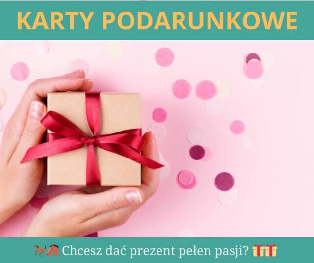 🌼 Nowy sezon – nowe pasje!
Marzysz o nauce jazdy konnej lub chcesz, by ktoś bliski spróbował swoich sił w siodle?

Wybierz kartę podarunkową na dowolny pakiet lekcji (1 / 4 / 8 / 10).
Karta ważna 12 miesięcy od pierwszej lekcji – więc można zacząć w dowolnym momencie!

Bezpieczeństwo, spokój, radość i końska energia – gwarantowane 💚🐴